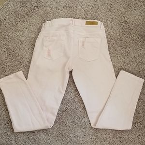 Zara light pink slim core denim jeans size 6